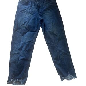 Nine West Dark Blue Ankle Jeans Size 12 new